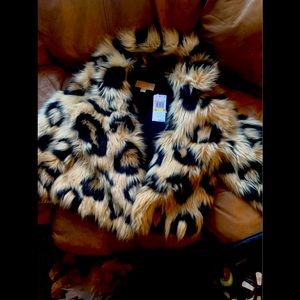 Michael Kors faux fur coat